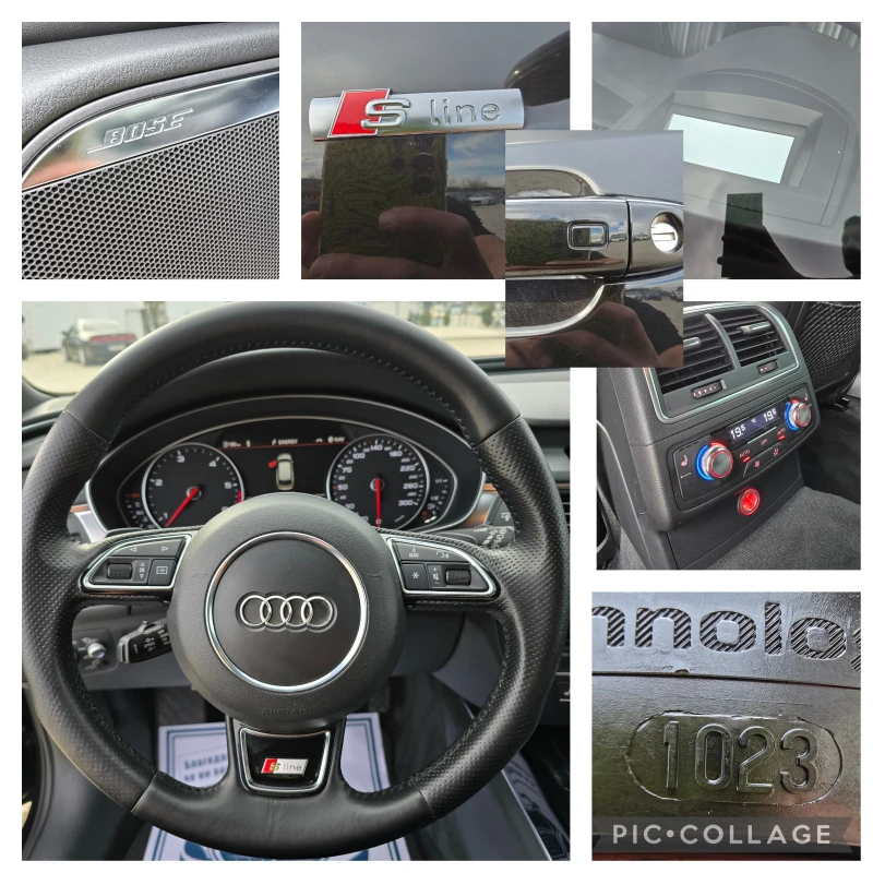 Audi A6 3.0 BiTDI/3X S-LINE/HEAD UP/ACT.SOUND/FULL/ШВЕЙЦ., снимка 15 - Автомобили и джипове - 48897996