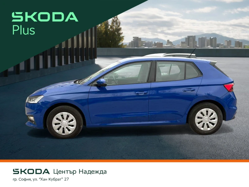 Skoda Fabia AMBITION 1, 0 MPI 65 к.с. 5-степенна механична, снимка 2 - Автомобили и джипове - 52652954