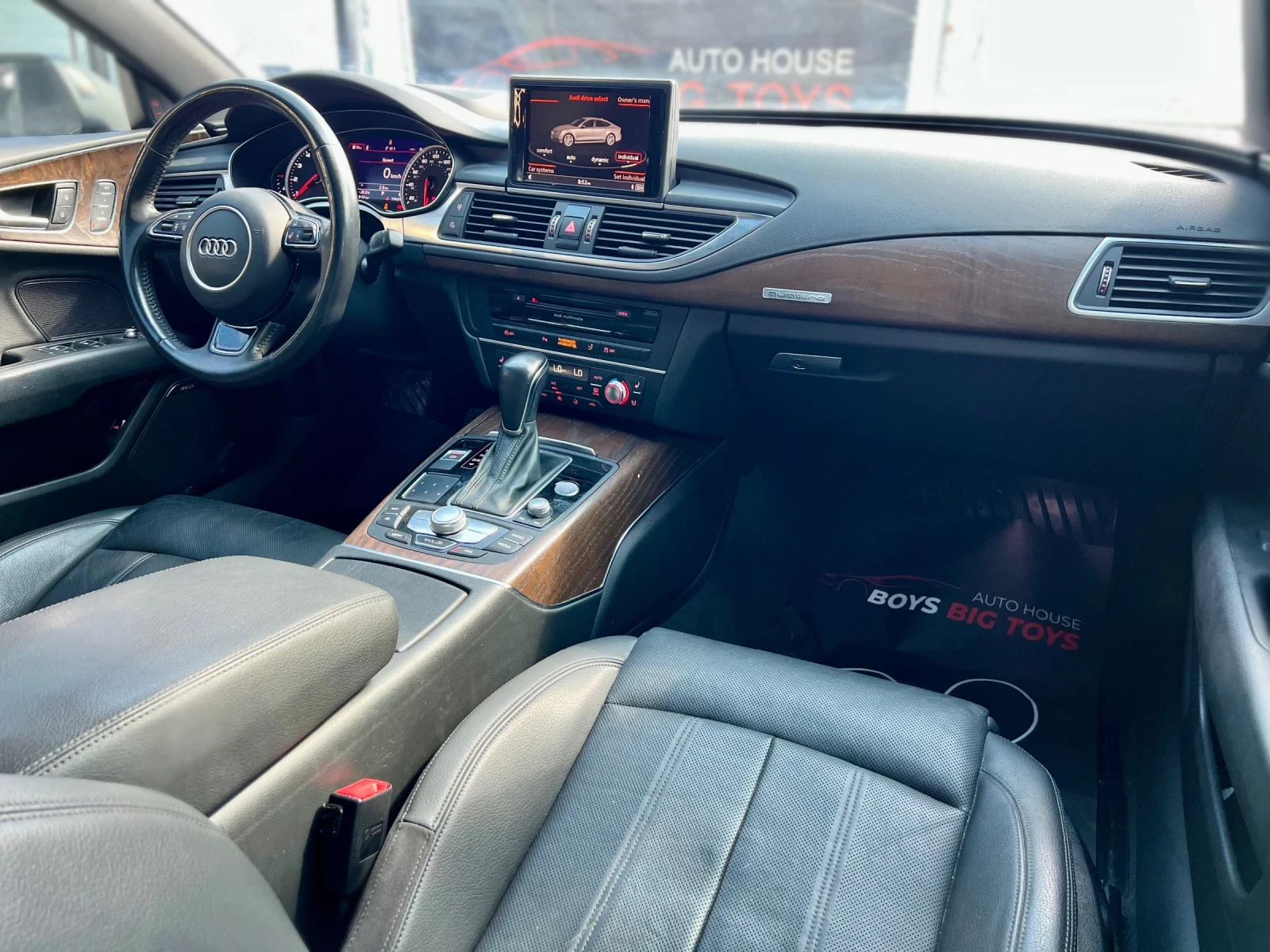 Audi A7 RS* S-Line* Distronik* HeadUP* Обдухване* Подгрев* - изображение 8