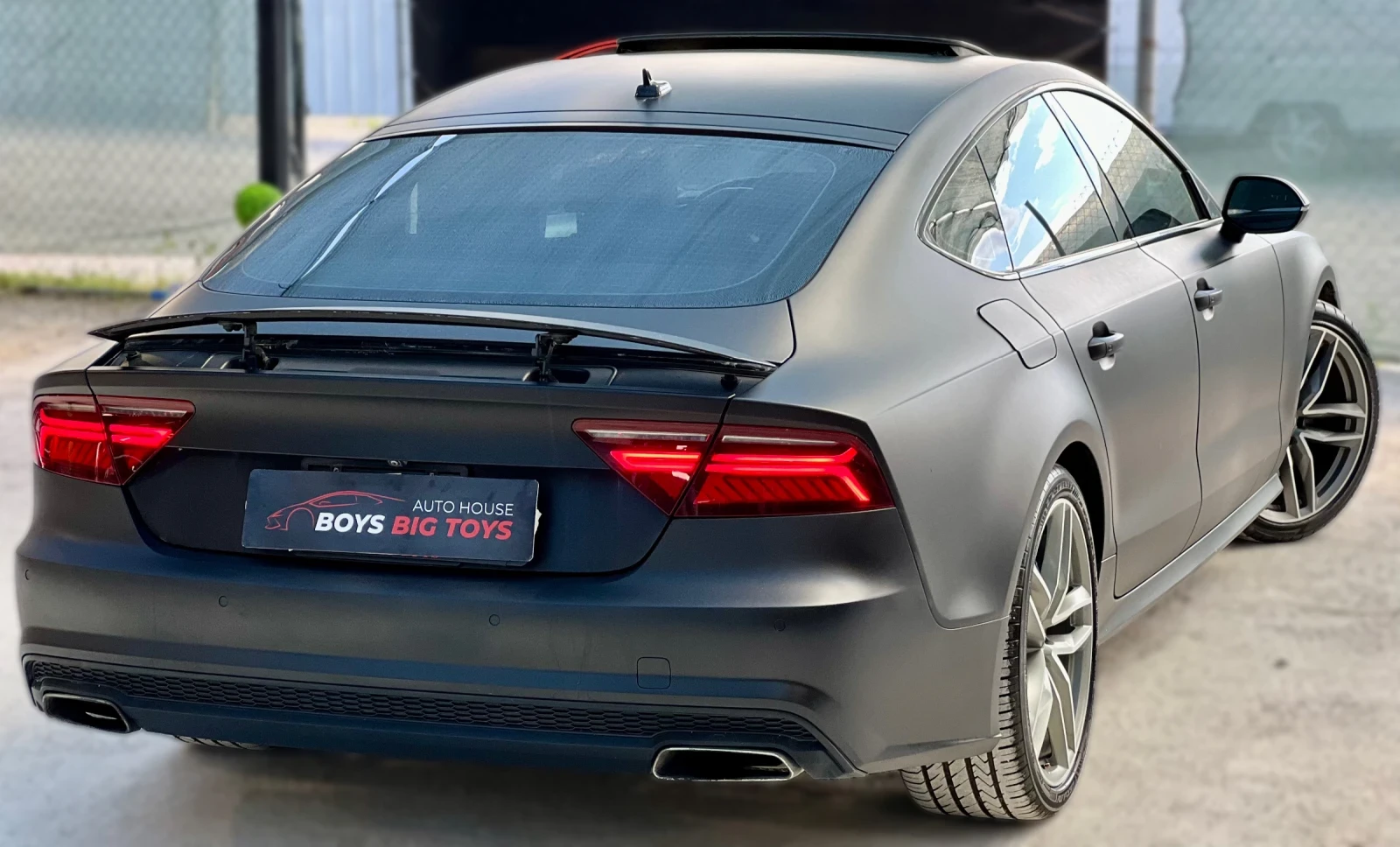 Audi A7 RS* S-Line* Distronik* HeadUP* Обдухване* Подгрев* - изображение 6