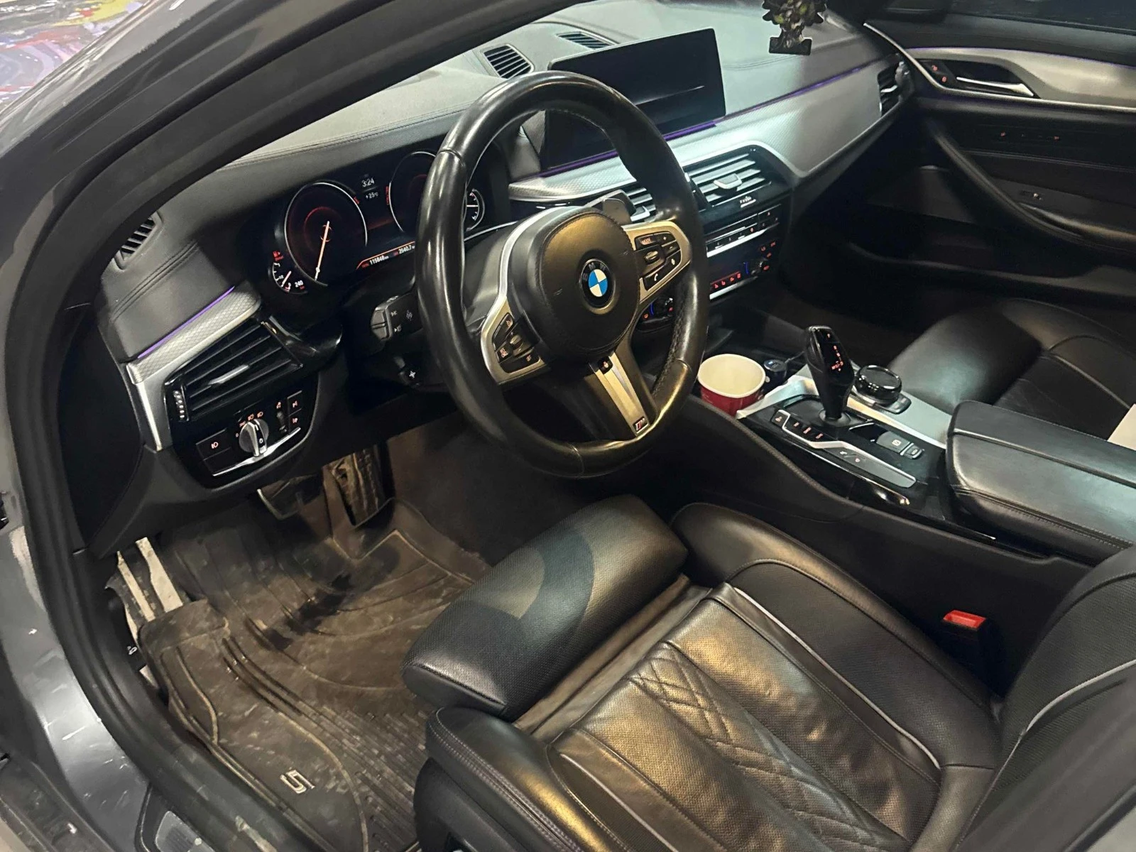 BMW 540 DIESEL С РЕГИСТРАЦИЯ & АВТО КРЕДИТ, снимка 9 - Автомобили и джипове - 53960429