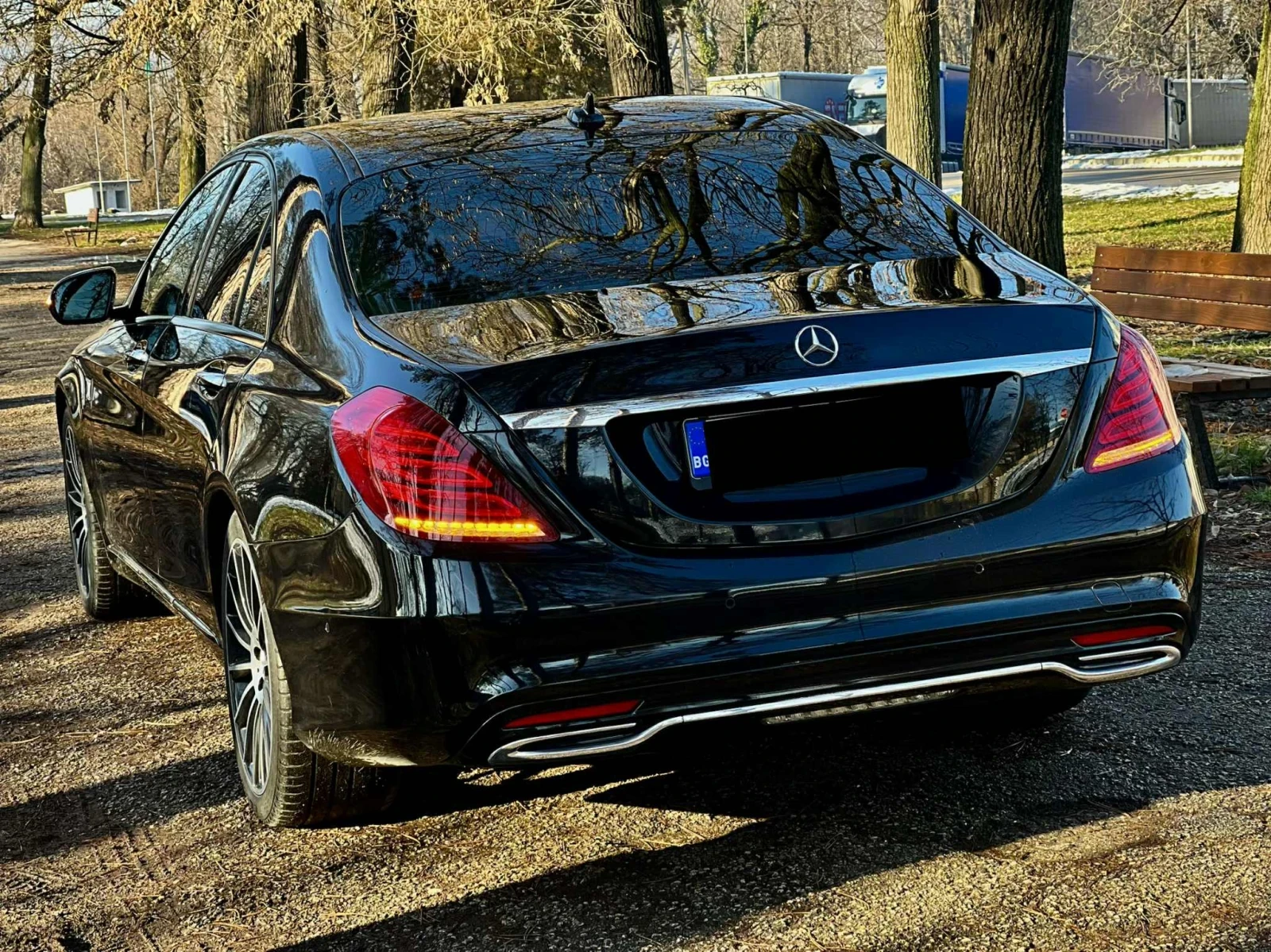 Mercedes-Benz S 350 AMG 3TV BURMASTER БАРТЕР/ЛИЗИНГ, снимка 4 - Автомобили и джипове - 54641213