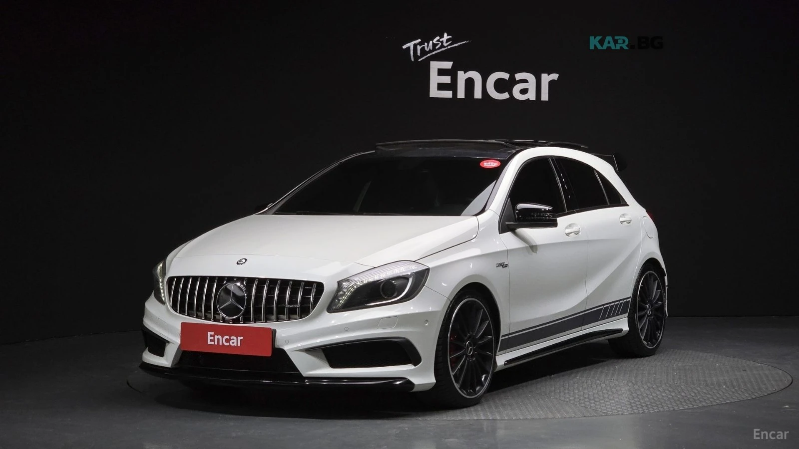 Mercedes-Benz A45 AMG 4MATIC / ПОДГРЕВИ / ПАНОРАМА / HARMAN