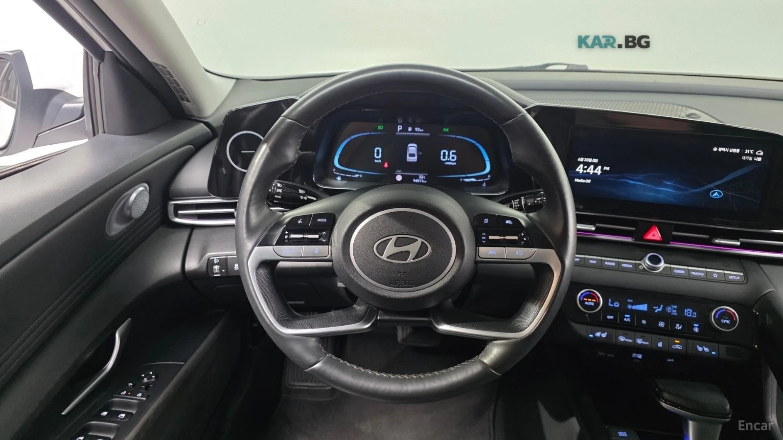 Hyundai Elantra * 1.6* MODERN* КОЖА* ПОДГРЕВ* ОБДУХВАНЕ* NAVI* LED, снимка 12 - Автомобили и джипове - 55259692