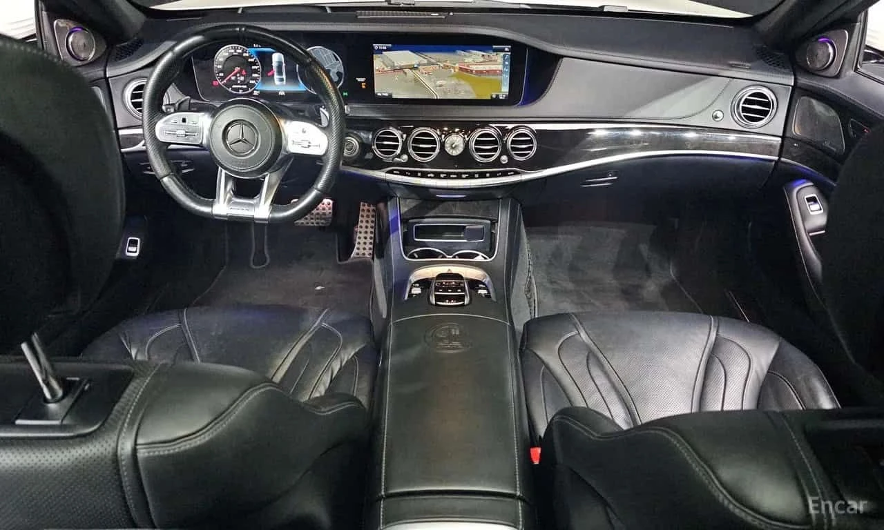 Mercedes-Benz S 63 AMG 4MATIC+ /ОБДУХВАНЕ/ПАНОРАМА/ДИСТРОНИК/360, снимка 7 - Автомобили и джипове - 55684117
