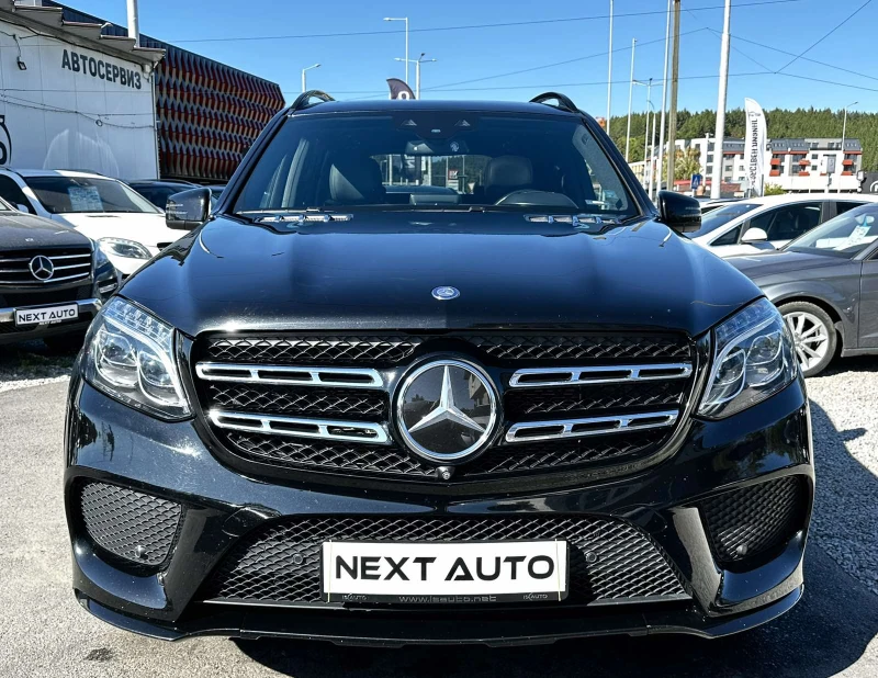 Mercedes-Benz GLS 500 4.7i V8 456HP AMG NIGHT PACK B&O HUD, снимка 2 - Автомобили и джипове - 51811360