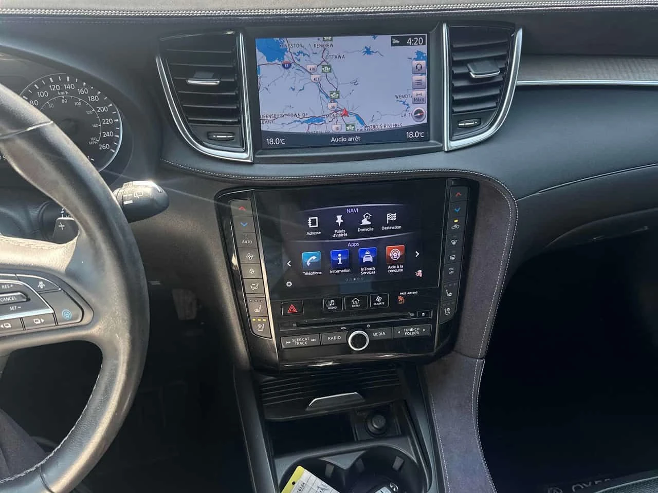 Infiniti QX50 * AWD * АВТОКРЕДИТ БЕЗ ПЪРВОНАЧАЛНА ВНОСКА* , снимка 9 - Автомобили и джипове - 55221867