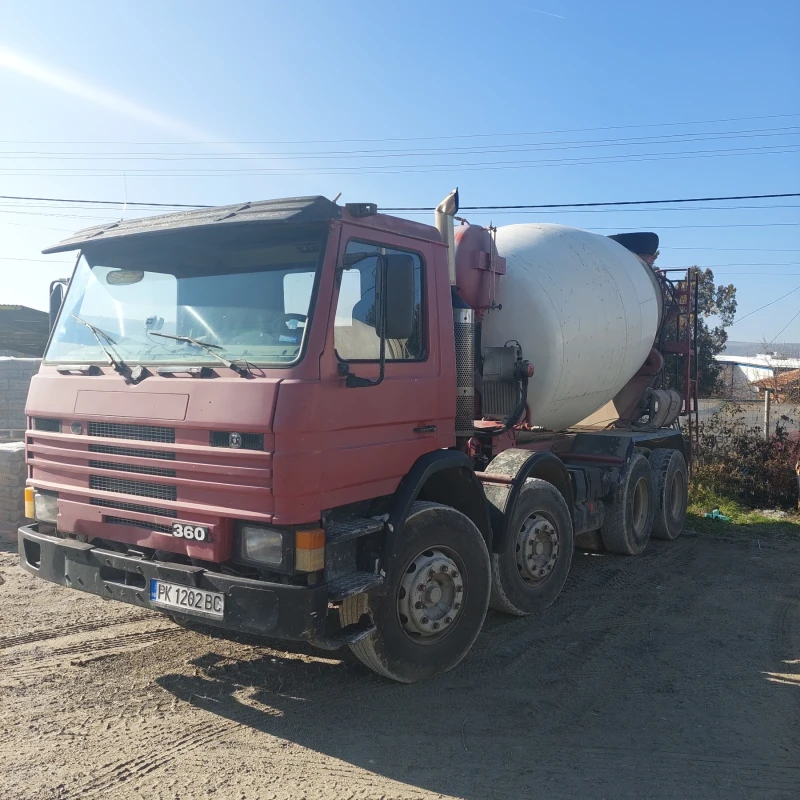 Бетон миксер Scania, снимка 2 - Индустриална техника - 48796317