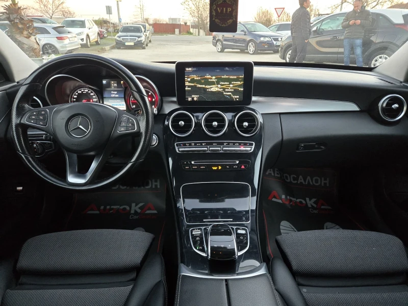 Mercedes-Benz C 220 2.2CDI-170кс= АВТОМАТ= AMG LINE= ПАНОРАМА= KEYLESS, снимка 12 - Автомобили и джипове - 52805611