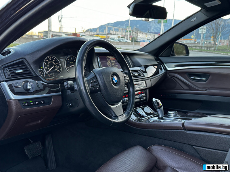 BMW 535 Adaptive led, soft close, щори, реални километри , снимка 6 - Автомобили и джипове - 46172387