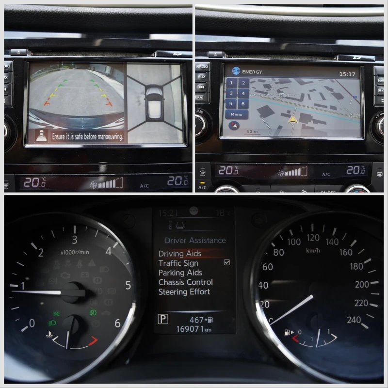 Nissan Qashqai 1.6dci* Автоматик* 360 камери* NAVI* Keyless - 20900 лв. - 39396311 | Car24.bg