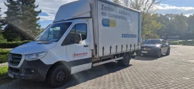 Mercedes-Benz Sprinter 516 Падащ борд , щора , двойна гума, б кат. , снимка 7