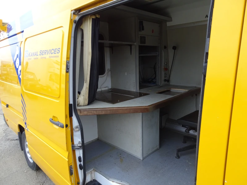 Mercedes-Benz Sprinter 316 С ОБОРУДВАНЕ ЗА КАНАЛИ, снимка 7 - Бусове и автобуси - 48297150