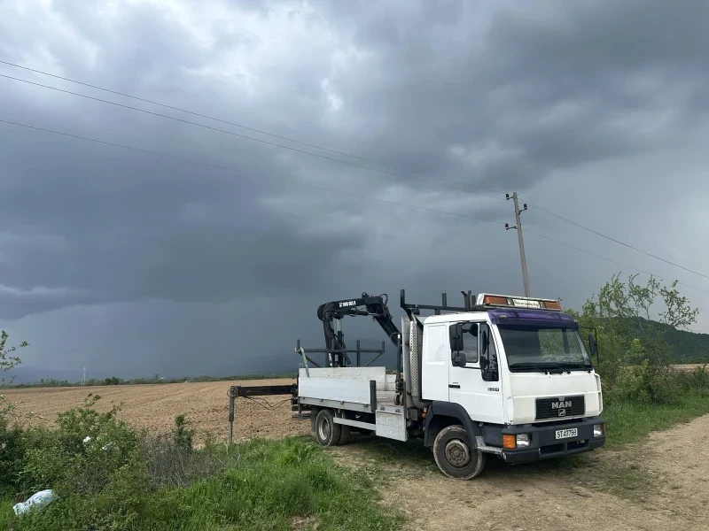 Man L  Hiab 085 3 хидравлични + 2 ръчни, снимка 9 - Камиони - 55769838
