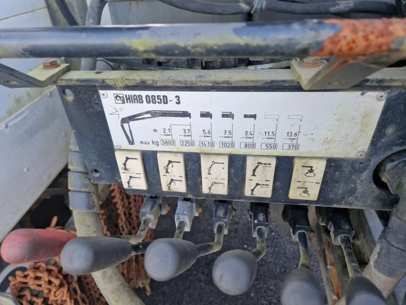 Man L  Hiab 085 3 хидравлични + 2 ръчни, снимка 7 - Камиони - 55769838