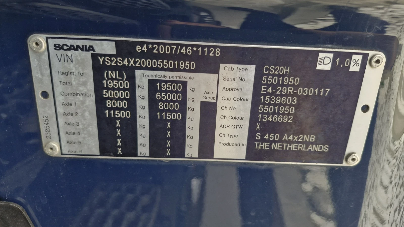 Scania S 450 EURO 6 - изображение 4