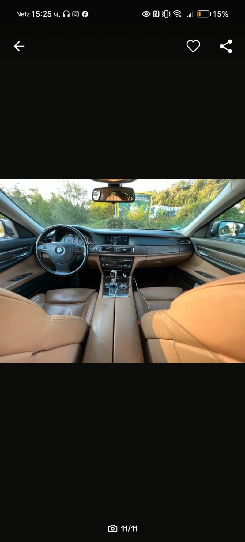 BMW 730, снимка 7 - Автомобили и джипове - 49091300