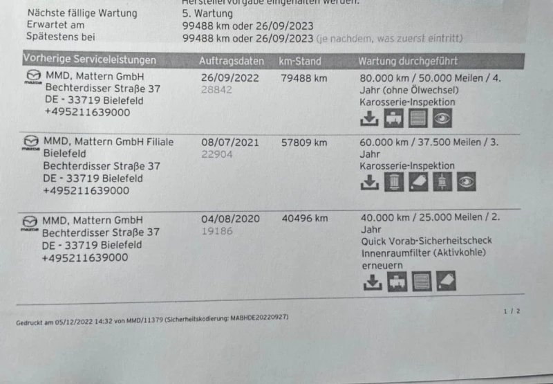 Mazda 6 Автоматик Дизел 2.2 SKY-D , снимка 15 - Автомобили и джипове - 51736579