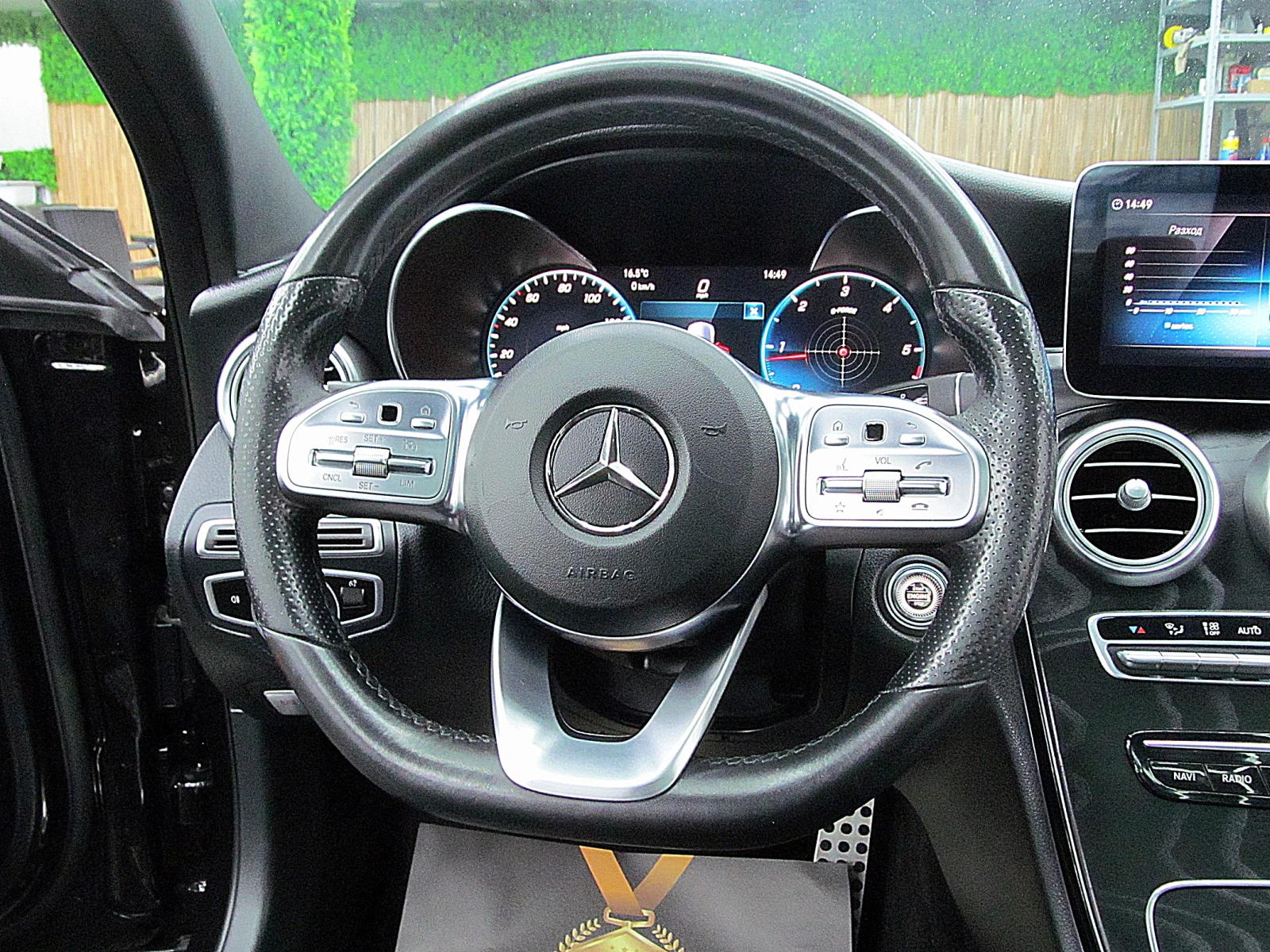 Mercedes-Benz C 220 AMG-line/PANORAMA/DIGITAL/  | Mobile.bg   12