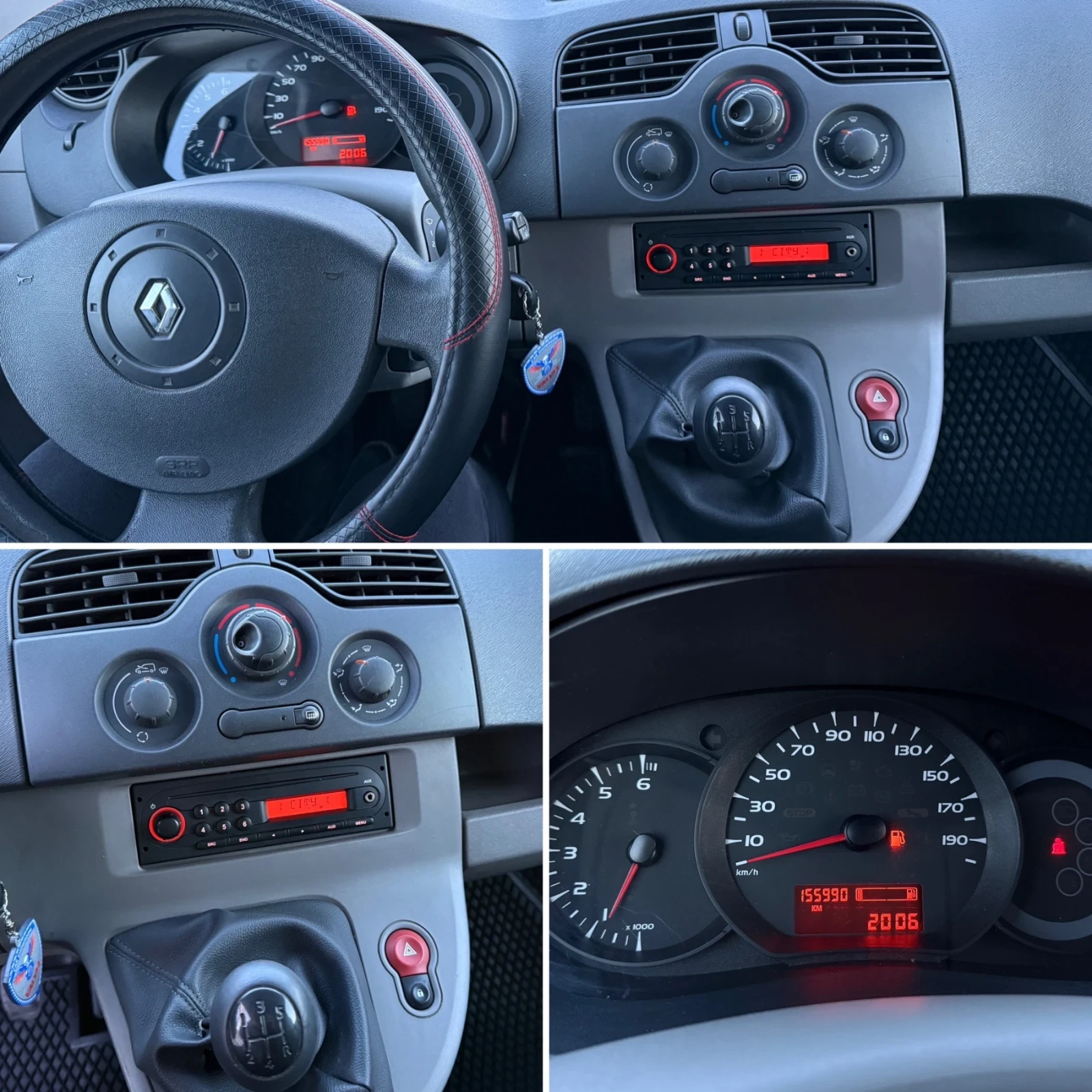 Renault Kangoo * 1.5DCI* 68HP* ТОВАРЕН* , снимка 12 - Автомобили и джипове - 54349504