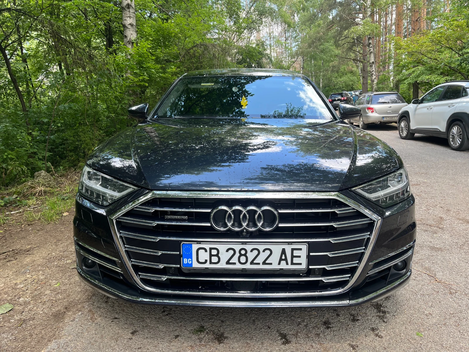 Audi A8 L 50 TDI FULL MATRIX VIRTUAL ОБДУХВАНЕ МАСАЖ 3хТV , снимка 2 - Автомобили и джипове - 54809696