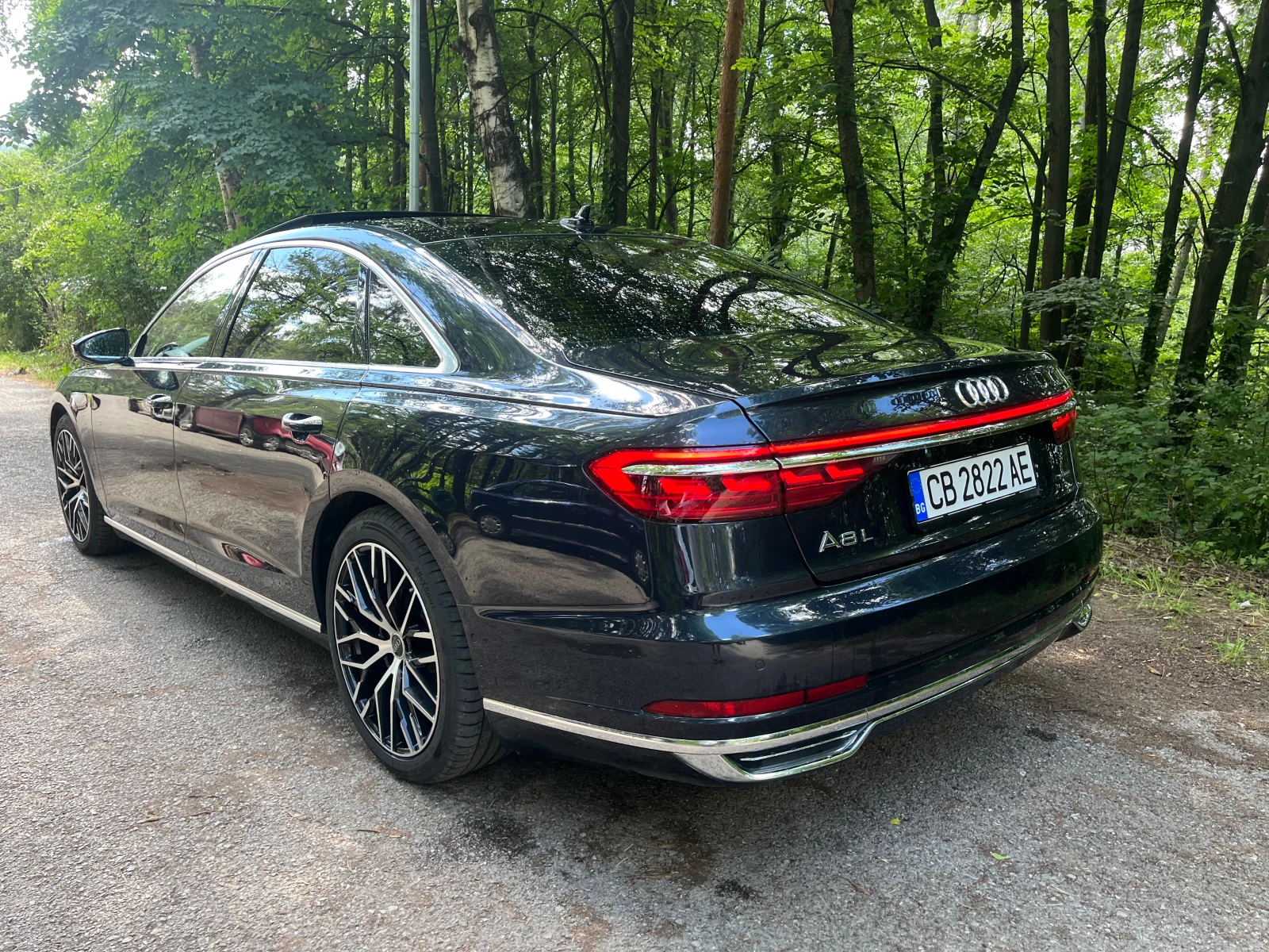 Audi A8 L 50 TDI FULL MATRIX VIRTUAL ОБДУХВАНЕ МАСАЖ 3хТV , снимка 4 - Автомобили и джипове - 54809696