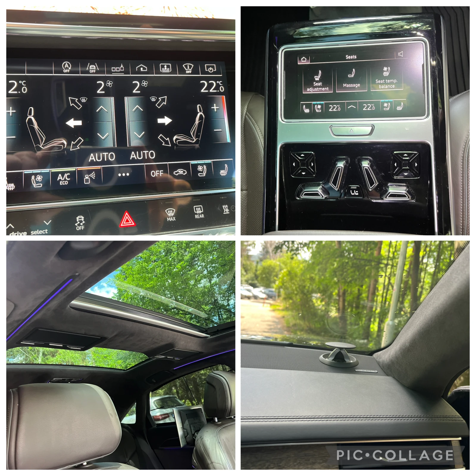 Audi A8 L 50 TDI FULL MATRIX VIRTUAL ОБДУХВАНЕ МАСАЖ 3хТV , снимка 15 - Автомобили и джипове - 54809696