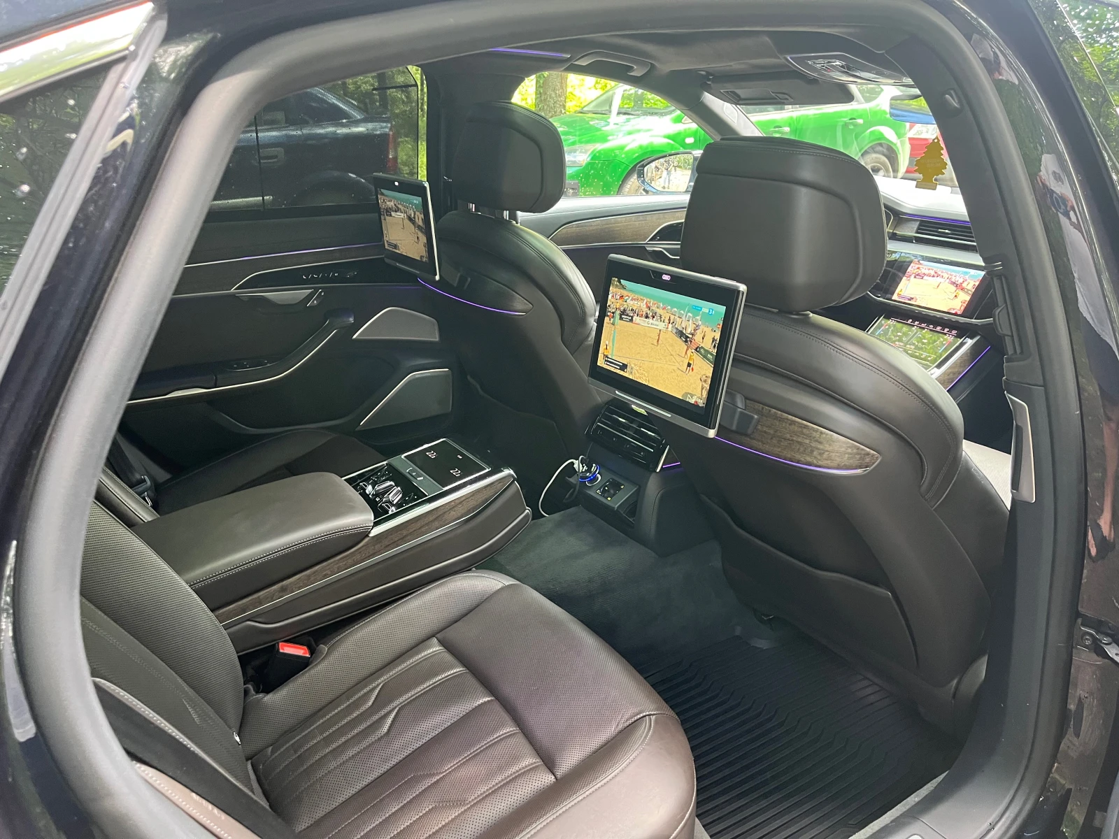 Audi A8 L 50 TDI FULL MATRIX VIRTUAL ОБДУХВАНЕ МАСАЖ 3хТV , снимка 10 - Автомобили и джипове - 54809696