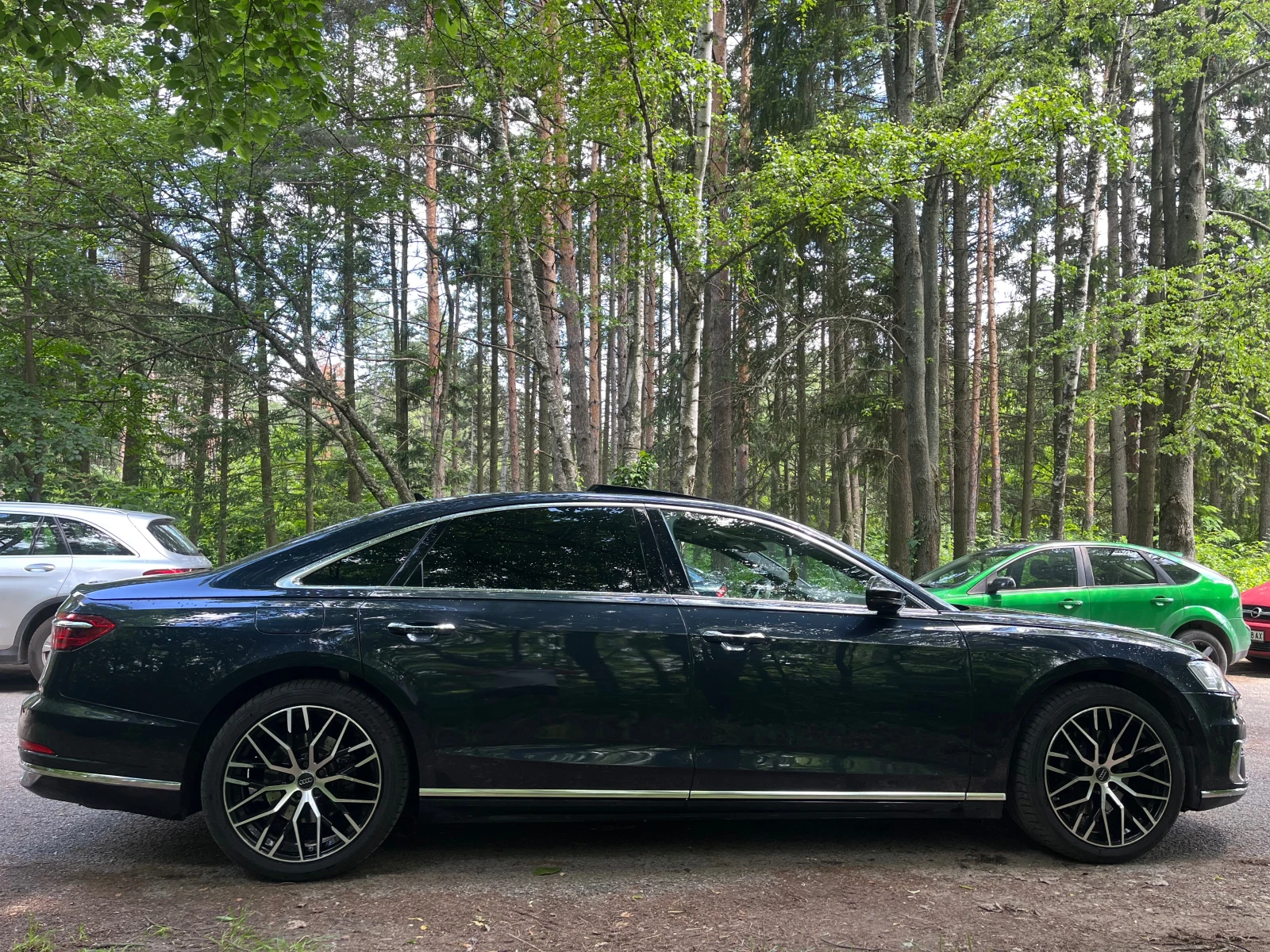 Audi A8 L 50 TDI FULL MATRIX VIRTUAL ОБДУХВАНЕ МАСАЖ 3хТV , снимка 7 - Автомобили и джипове - 54809696