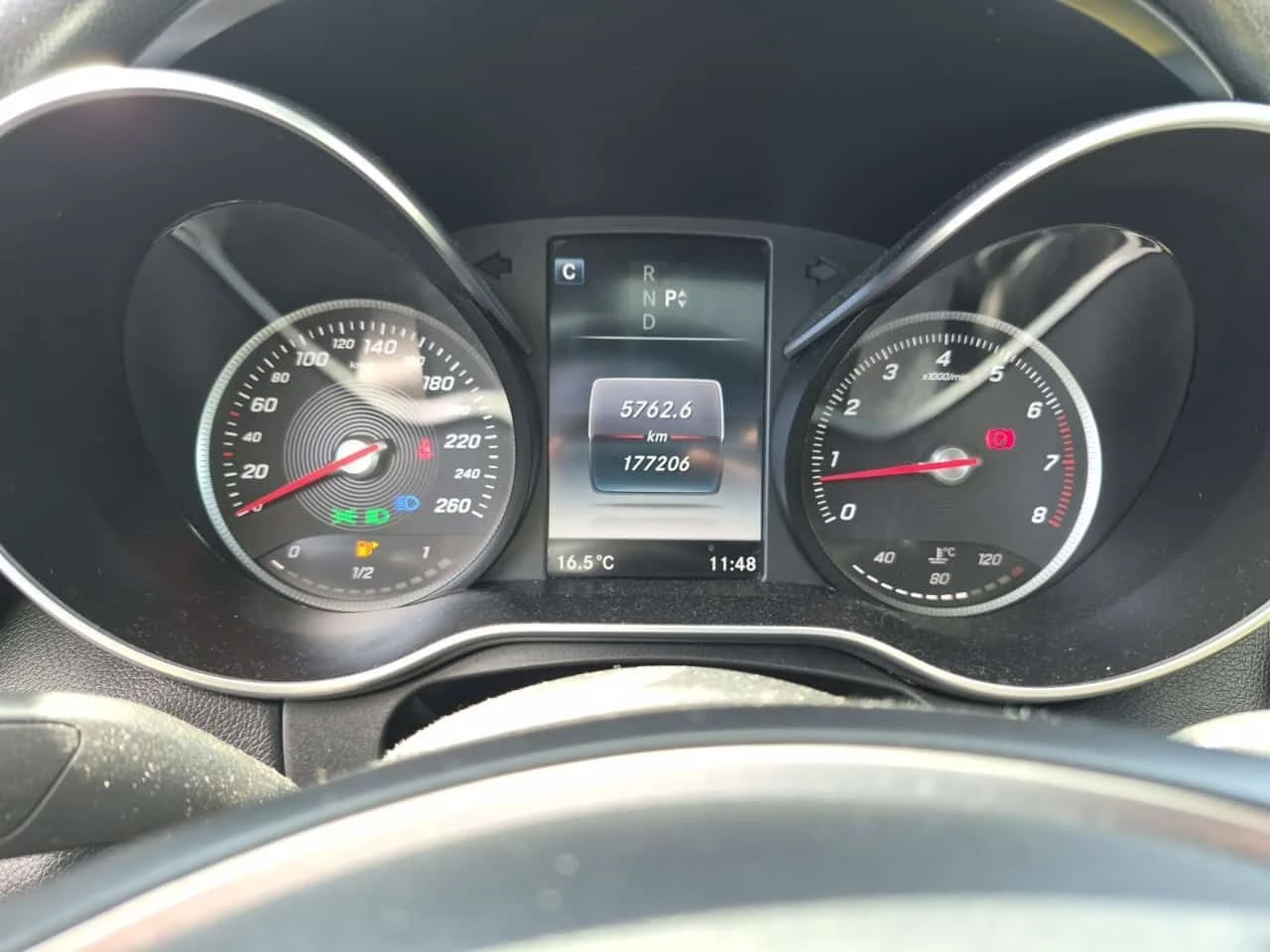 Mercedes-Benz C 300 АМГ Пакет/CARFAX/Панорама/Подгрев/Памет/, снимка 9 - Автомобили и джипове - 55054172