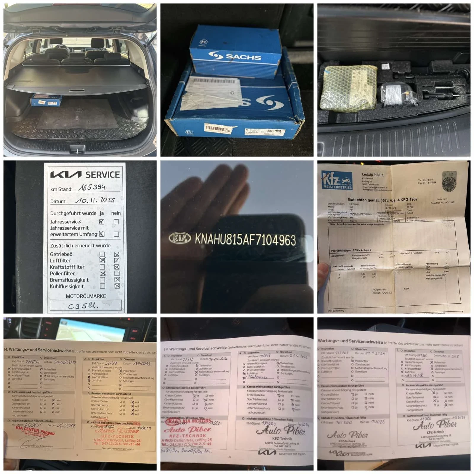 Kia Carens 175000км, снимка 14 - Автомобили и джипове - 56639781