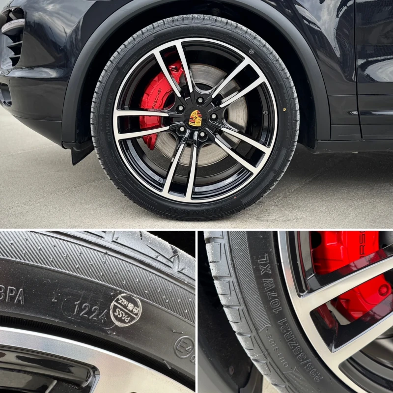 Porsche Cayenne TURBO / 500кс. 8ZF / 3xTV / BOSE / DISTRONIC / 21z, снимка 9 - Автомобили и джипове - 49349991