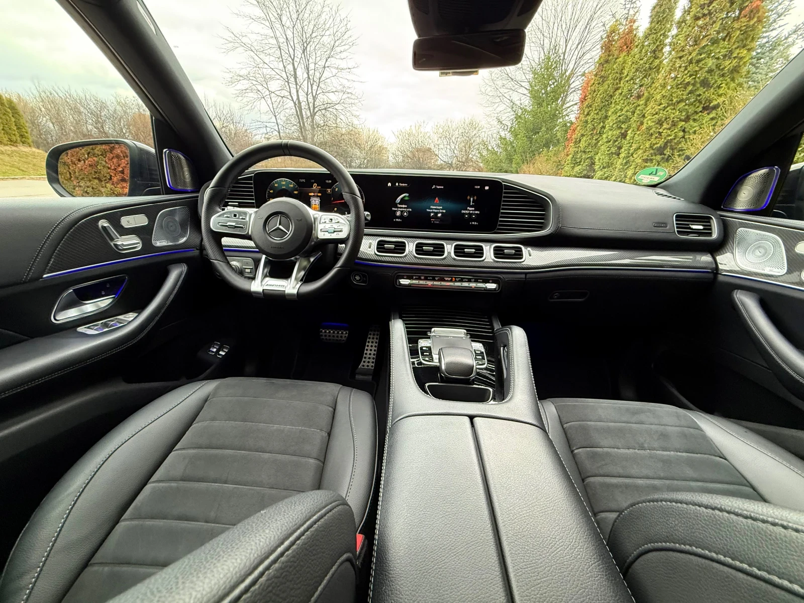 Mercedes-Benz GLE 400 d AMG/Distronic/Burmaster3D/Panorama/22 , снимка 6 - Автомобили и джипове - 53905030