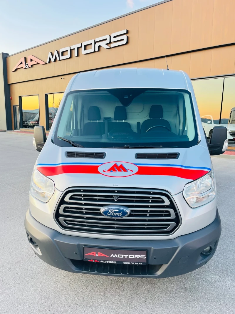 Ford Transit 2.0 TDCi-131к.с.;L3 H3;КЛИМАТИК;НАВИГАЦИЯ;ПОДГРЕВ, снимка 6 - Бусове и автобуси - 52789405