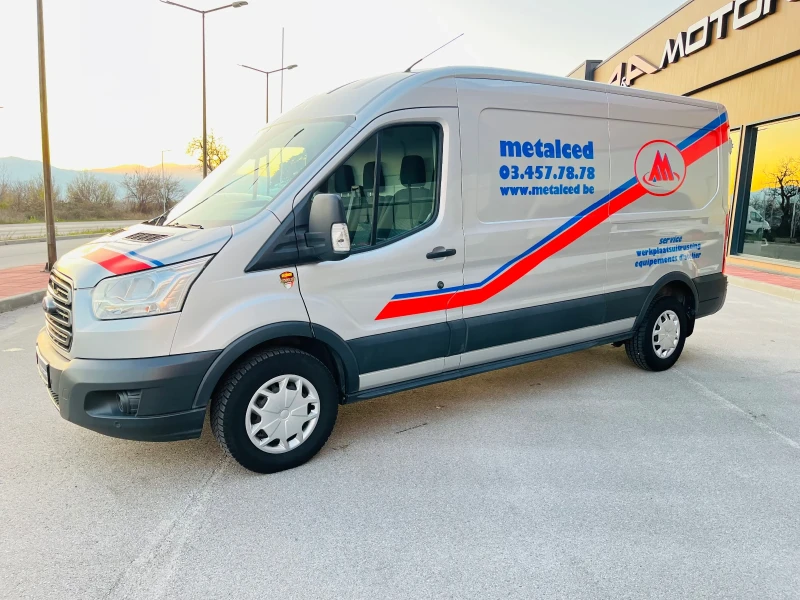 Ford Transit 2.0 TDCi-131к.с.;L3 H3;КЛИМАТИК;НАВИГАЦИЯ;ПОДГРЕВ, снимка 2 - Бусове и автобуси - 52789405