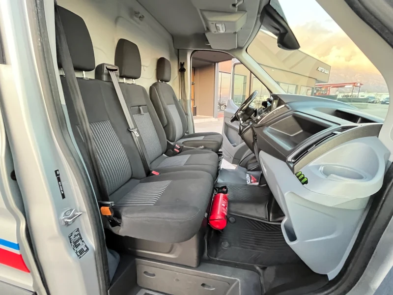 Ford Transit 2.0 TDCi-131к.с.;L3 H3;КЛИМАТИК;НАВИГАЦИЯ;ПОДГРЕВ, снимка 12 - Бусове и автобуси - 52789405