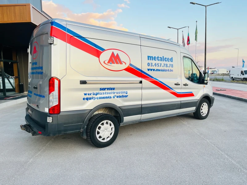 Ford Transit 2.0 TDCi-131к.с.;L3 H3;КЛИМАТИК;НАВИГАЦИЯ;ПОДГРЕВ, снимка 5 - Бусове и автобуси - 52789405