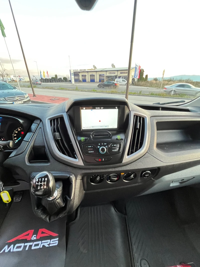 Ford Transit 2.0 TDCi-131к.с.;L3 H3;КЛИМАТИК;НАВИГАЦИЯ;ПОДГРЕВ, снимка 10 - Бусове и автобуси - 52789405