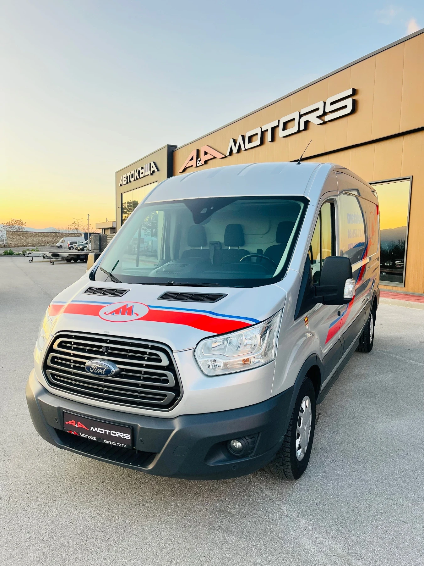 Ford Transit 2.0 TDCi-131к.с.;L3 H3;КЛИМАТИК;НАВИГАЦИЯ;ПОДГРЕВ, снимка 1