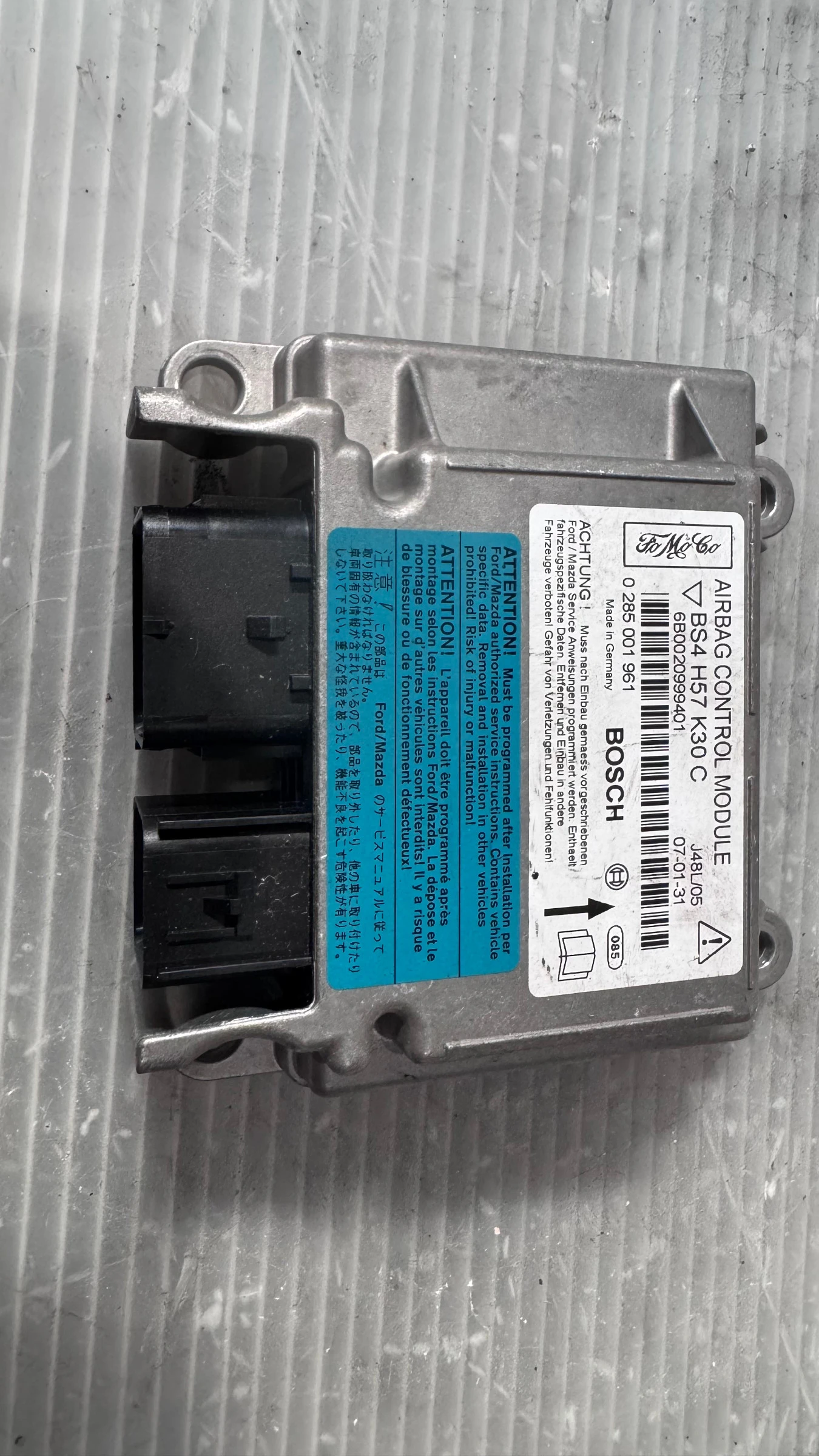 Airbag  /  /  a Mazda 3 - BS4H57K30C / 0285001961 | Mobile.bg   1