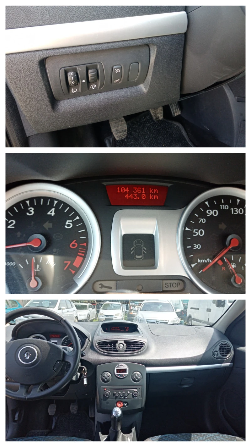 Renault Clio 1.2 БЕНЗИН-ЕВРО4-КЛИМАТРОНИК-2009ГОДИНА-, снимка 11 - Автомобили и джипове - 40919225