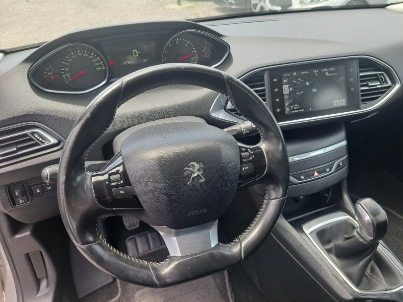 Peugeot 308 1.6hdi 100ps. NAVI, снимка 14 - Автомобили и джипове - 46307221