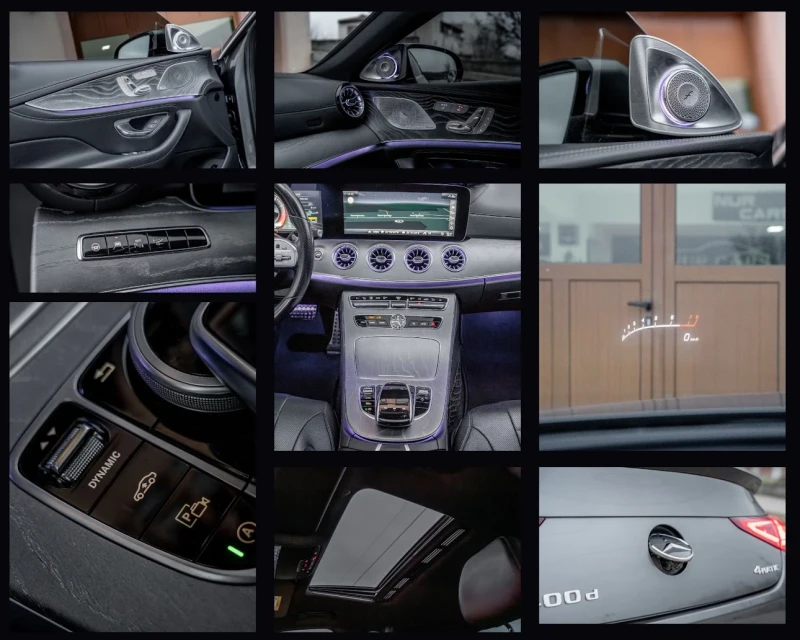 Mercedes-Benz CLS 400 4MATIC/ОБДУХВАНЕ/ДИСТРОНИК/360CAM/HEAD UP/KEYLESS/, снимка 14 - Автомобили и джипове - 52893435