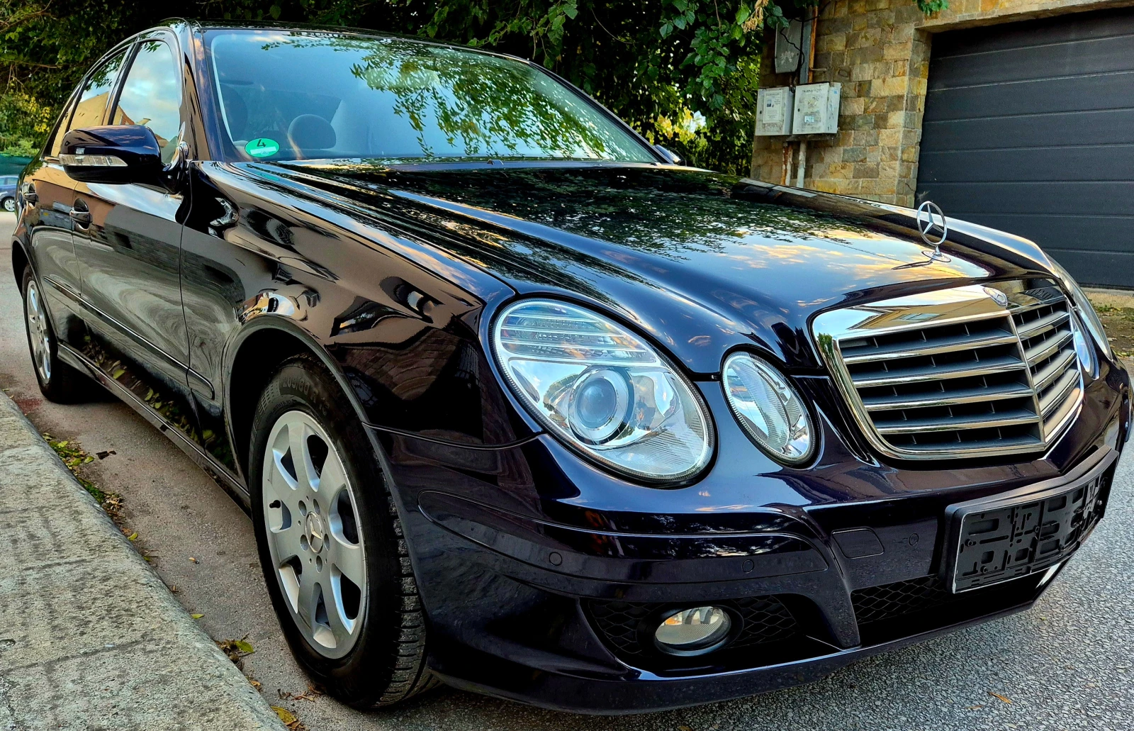 Mercedes-Benz E 200 2.0i-kompressor-navi-6speed-нов, снимка 1