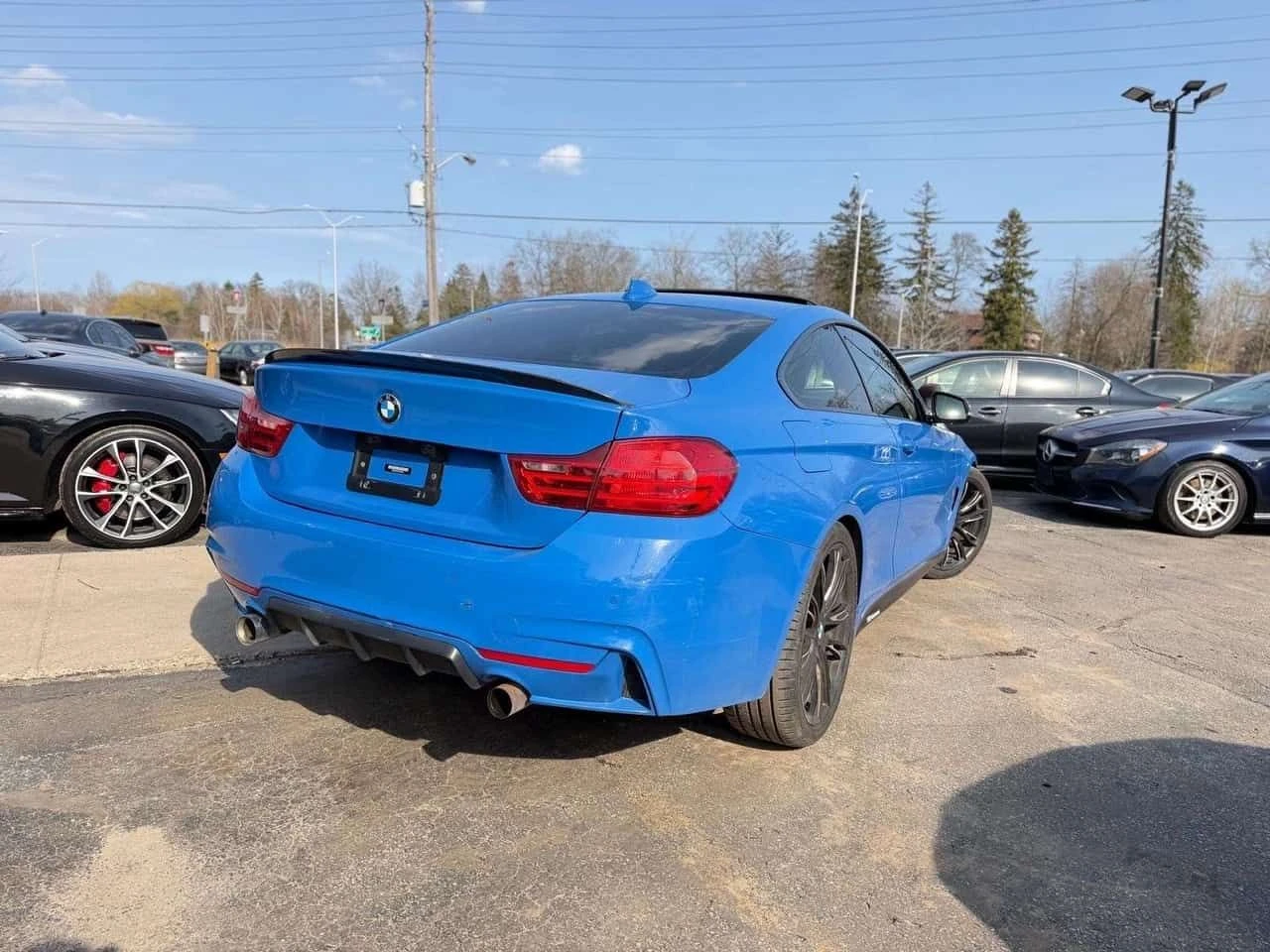 BMW 435 i xDrive| SANTORINI BLUE| HAR/KAR| PANO|  | Mobile.bg � ����������� 8