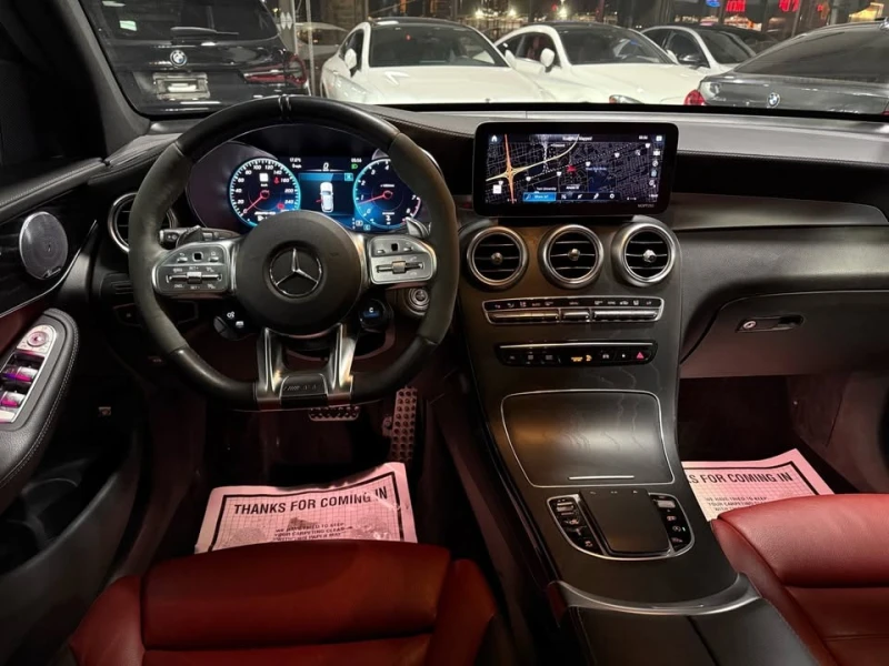 Mercedes-Benz GLC 43 AMG ЧЕРВЕН САЛОН * * CARFAX * * АВТОКРЕДИТ * * , снимка 9 - Автомобили и джипове - 52801148