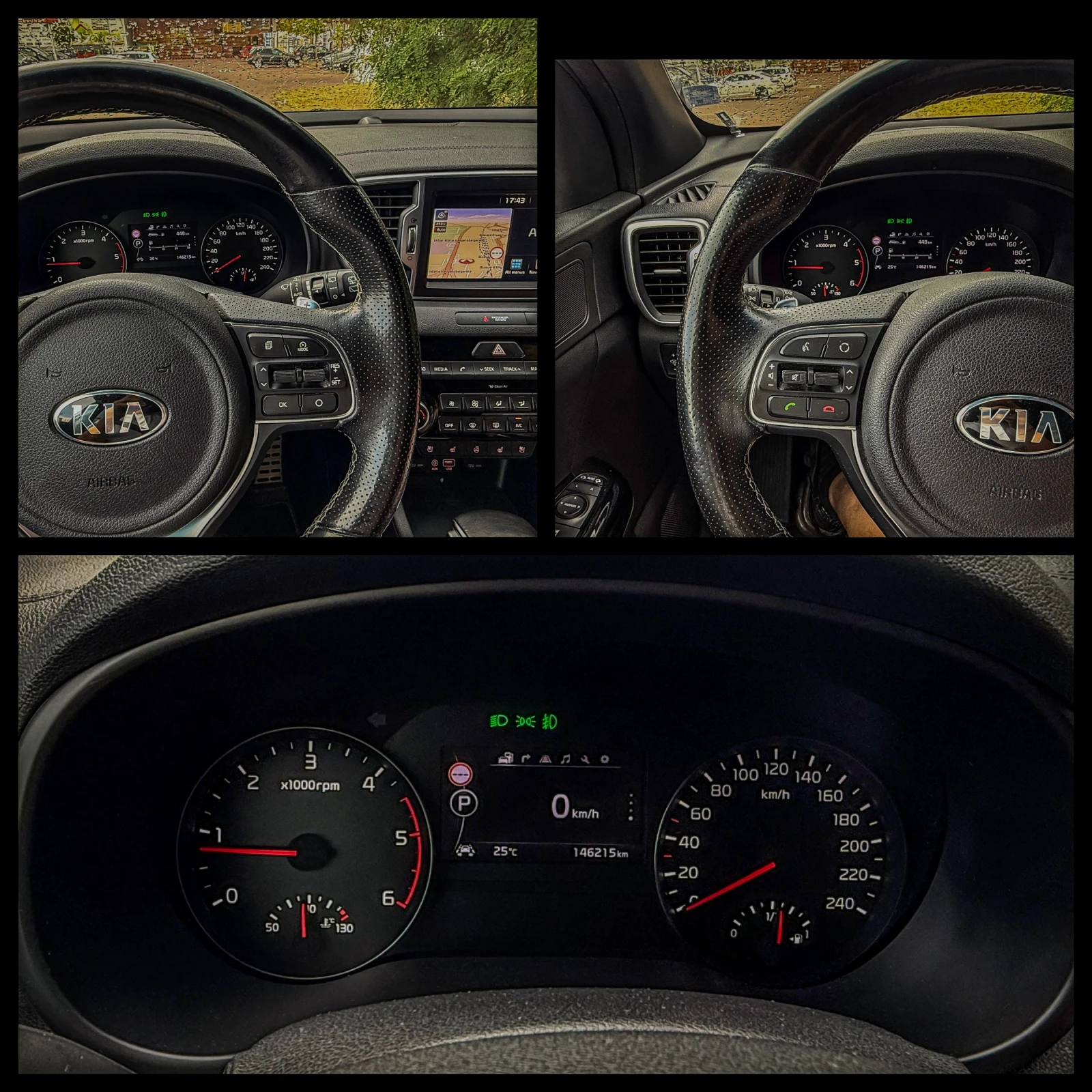 Kia Sportage 2.0D 184k.c. 4x4 140000км ГАРАНЦИЯ 6 МЕСЕЦА, снимка 14 - Автомобили и джипове - 55135097