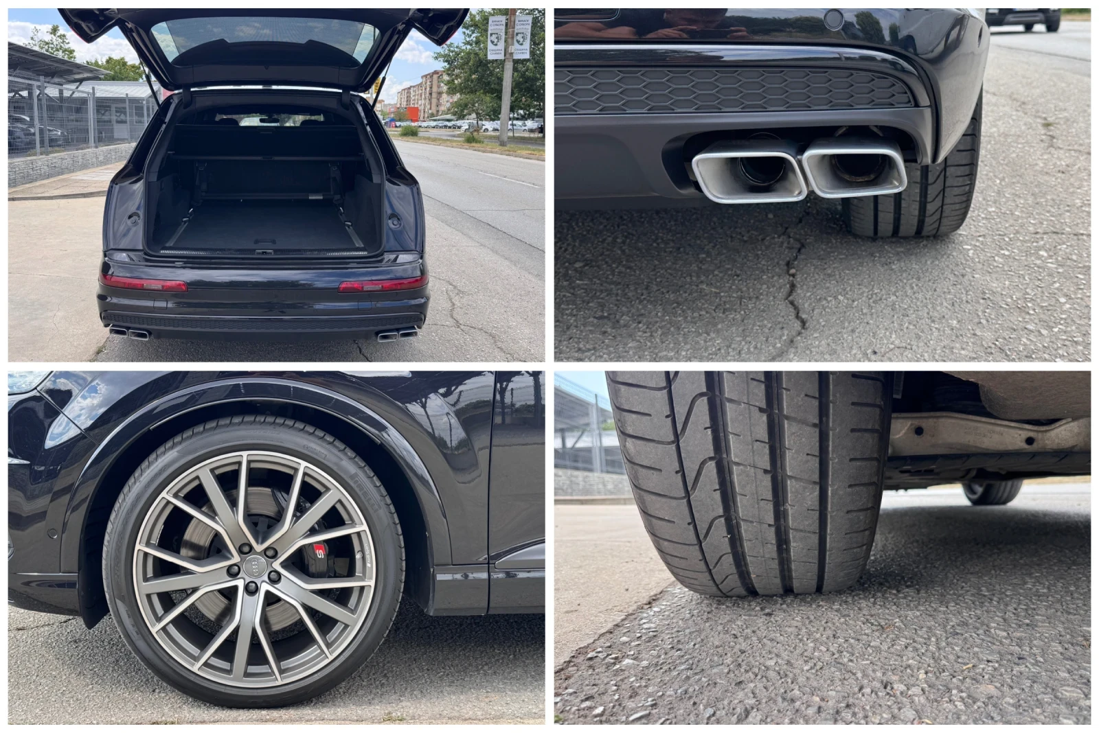 Audi SQ7 4.0TDI V8 130хил.км * Carbon* B&O, снимка 17 - Автомобили и джипове - 55325338