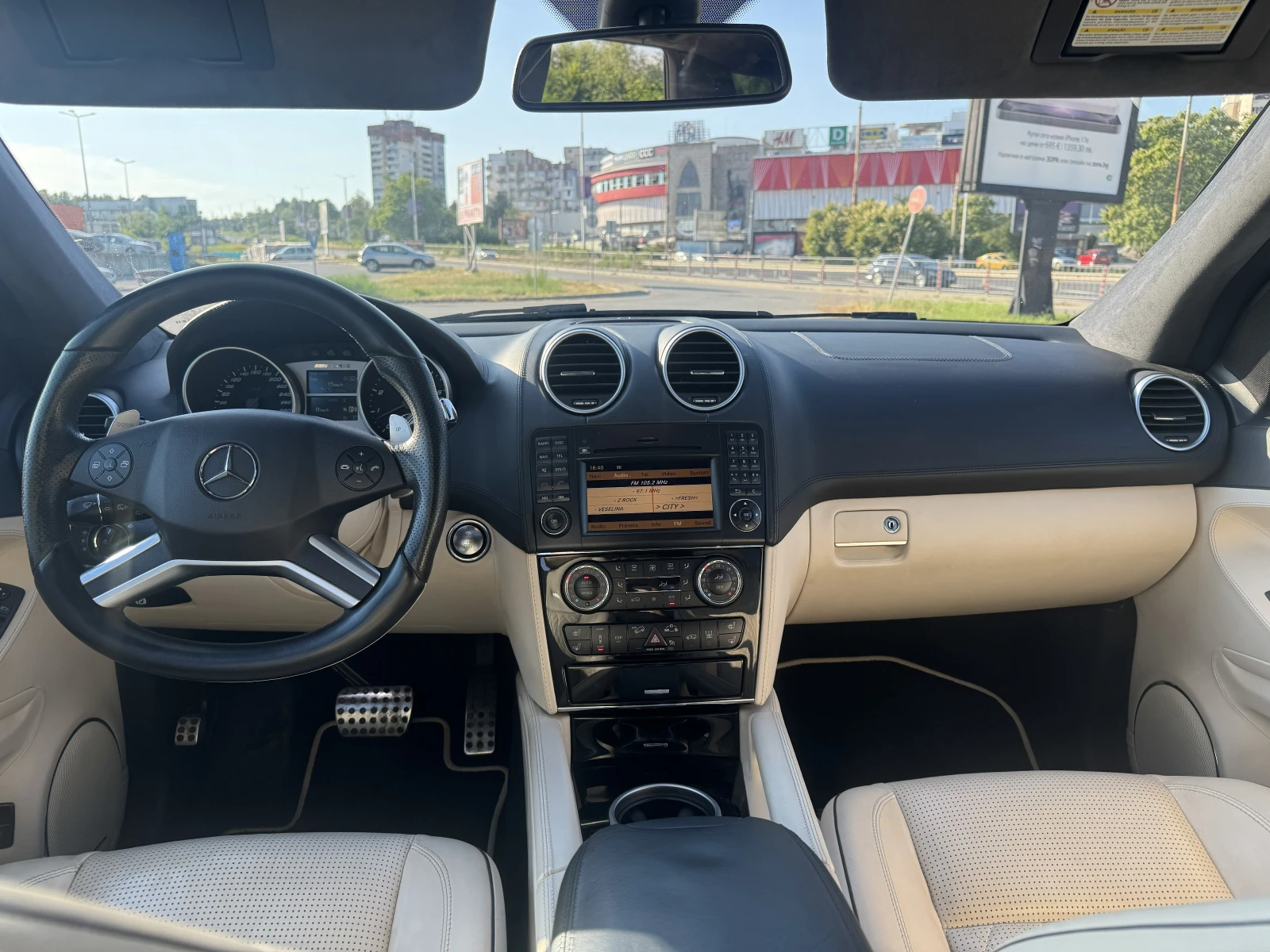 Mercedes-Benz ML 63 AMG FULL MAX FACELIFT, снимка 8 - Автомобили и джипове - 56125457
