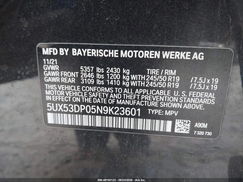 BMW X3 2.0l i-4 di, dohc, vvt, turbo, premium , 248hp | Mobile.bg � ����������� 9